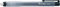 Ecobra Radierstift nachfüllbar transparent schwarz # 760301
