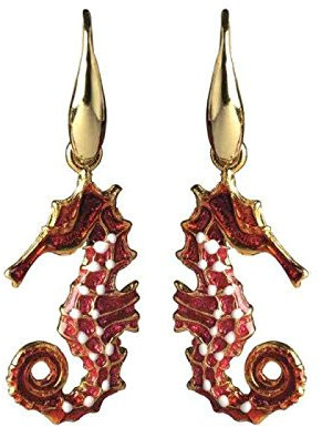 Isola Bella Ohrringe IPPOCAMPO Isola Bella aus 925er Silber mit Emaille