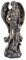 Pacific Giftware Bronzierte kleine Heilige Gabriel Figur aus Polyresin