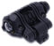 5 Position Taschenlampe 1 Ring-Einfassung für 20mm Schiene Schwarz