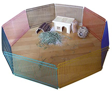 Kerbl Pet Freigehege für Hamster, 8 Elemente à 34 x 23 cm