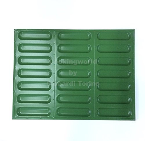 Stampo per savoiardi in metallo antiaderente - Cm 30 x 40