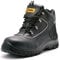 Black Hammer Mens Safety Boots Steel Toe Cap S3 SRC Work Shoes Ankle Leather 7752 (6 UK)