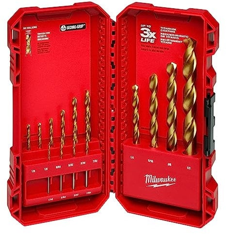 Milwaukee 48-89-0011 14 Piece Titanium Drill Bit Set