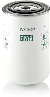 MANN-FILTER, WK 940/15 Fuel Filter | For Trucks & Buses, Fuel System Protection, Injector Protection, Clean Fuel Supply, True OE Engineering