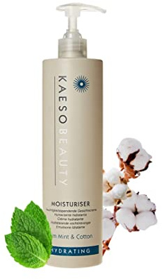 Kaeso Hydrating Moisturiser – Deep Hydration Face Cream 495ml | For Dry & Dehydrated Skin – Nourishing & Softening Facial Moisturiser