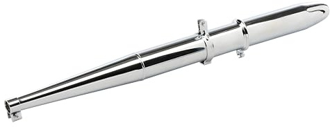 Auspufftopf vollst. (Spitztüte) - für SIMSON Schwalbe KR51/1 - Vogelserie (ohne Schelle 12155)
