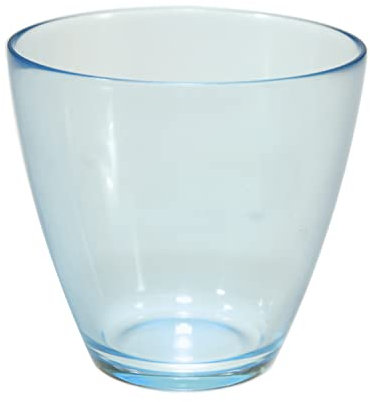 Rocco Bormioli Bormioli Rocco 5140317 Zeno 6 Bicchieri in Vetro per Acqua, 26 cl, Azzurro, 6 unità (Confezione da 1)