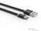 ULTRICS Micro USB Cable 1M, Flat USB to Micro USB Charging Cable Android Charger Cable Data Sync Lead Compatible with Galaxy S7/S6 Edge, Sony, HTC, LG, Moto, Tablets, PS4 (Black)