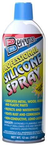 Berryman 1716 Professional Silicone Spray VOC Compliant in All 50 States, 12 oz., Pack of 1