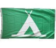 Flagge Camping - 90 x 150 cm