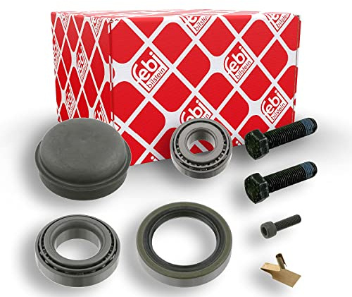 febi bilstein 05141 Radlagersatz mit Anbaumaterial, 1 Stück | Kompatibel mit: MERCEDES-BENZ 190