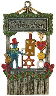 Zinnfigur Lebkuchenstand