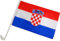 Autofahne Autoflagge Auto Fenster Fahne Flagge KROATIEN