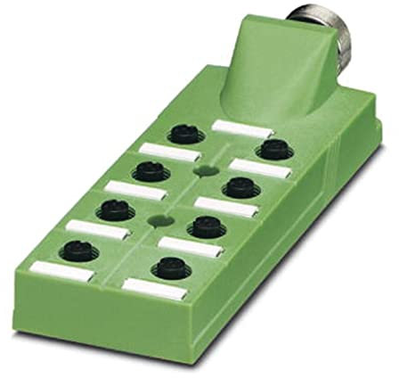 Phoenix Contact SACB Sensor-Box 6 Anschlüsse 5 Auslässe M12 Gerade