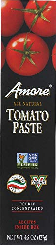AMORE PASTE TUBE TOMATO, 4.5 OZ