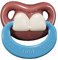 Billy Bob Pacifiers 50090R Zwei Zähne lustige Schnuller