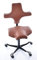 HAG Capisco Modell 8106 Leder Braun Bürostuhl Sattelsitz