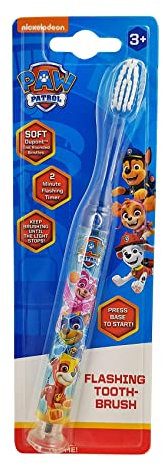 Paw Patrol Nickelodeon blinkende Zahnbürste, Batteriebetrieben