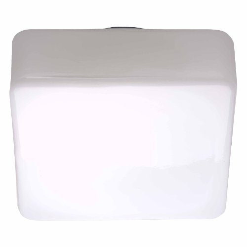 Brilliant Isar Wand- und Deckenleuchte, 1x E27 max. 53 W, Metall/Glas, weiß 90241/05