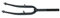 Point MTB-Gabel-Größe 24-Schaft 210 Mm-Gewinde 70 Mm, schwarz, 19 x 5 x 8 cm