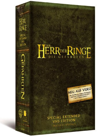 Der Herr der Ringe - Die Gefährten/Extended Ed. [VHS]