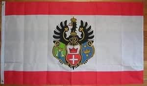 Flagge Fahne ca. 90x150 cm : Königsberg Kaliningrad Ostpreussen königsberger Stadtflagge