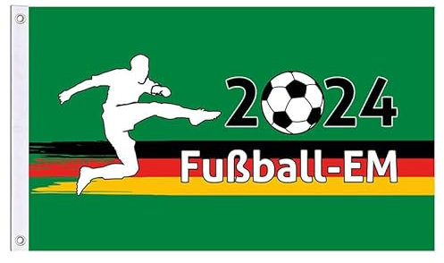 Flagge Fußball EM 2024 in 90 x 150 cm