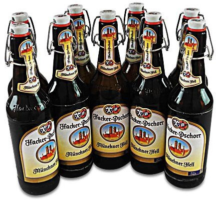 Hacker-Pschorr Münchner Hell (9 Flaschen à 0,5 l / 5,0% vol.)