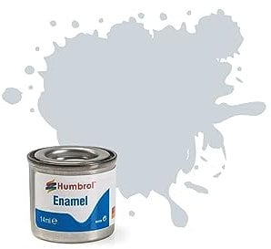 Humbrol Enamel Paint 14ML No 27001 Aluminium - Metalcote