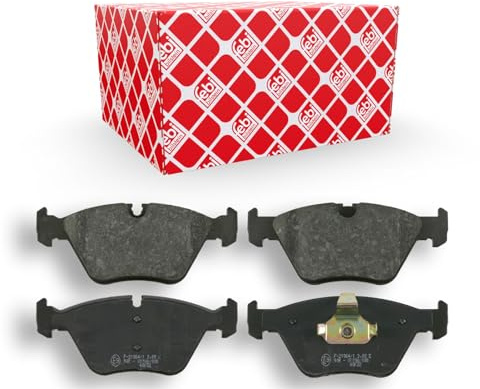 febi bilstein 16442 Bremsbelagsatz, 1 Stück | Kompatibel mit: BMW 3, 3, 3 Cabriolet, 3 Cabriolet, 3 Coupe, 3 Coupe, 3 Touring, 5, 5 Touring, 7, X3, Z3 Coupe, Z3 Roadster