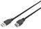 DIGITUS USB 3.2 Gen1 extension cable – 3 m – USB A (plug) to Type A (socket) – 5 Gbps – for printers, card readers, keyboards, cameras, hubs – Black