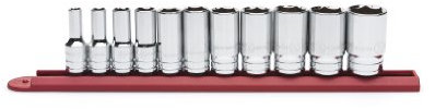 GEARWRENCH 11 Pc. 3/8 Drive 6 Pt. Mid-Length Socket Set, SAE - 80555S