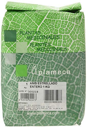 Plameca Anis Estrellado Entero 1 Kg 1 Kilogramo 500 g