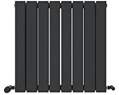 In Englischer Sprache modernes anthrazit Horizontal Flat Panel Heizkörper