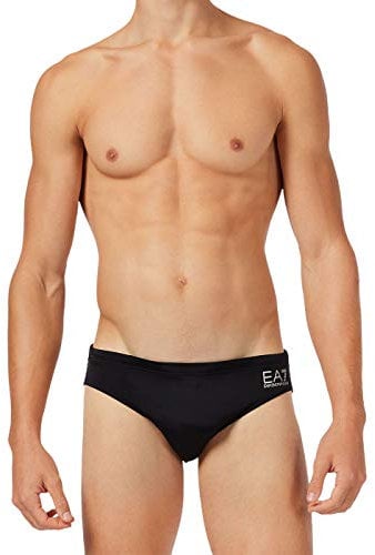 Emporio Armani 901000 CC704 Black Costume Uomo, Black, 54