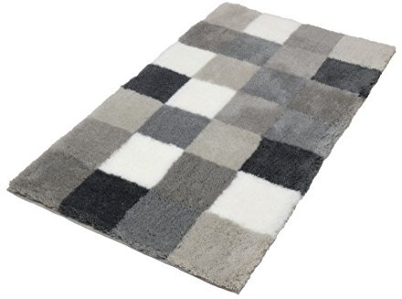 Kleine Wolke Caro Badteppich, Acryl, Flanell, 70 x 120 cm