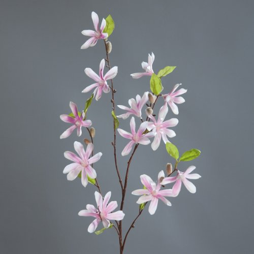 Magnolie Magnolienzweig Zweig Kunstpflanze 90 cm flieder