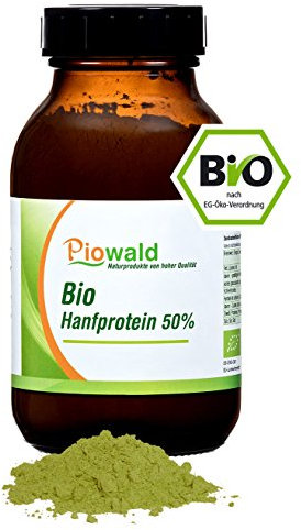 Piowald BIO Hanfprotein - 250g im Glas