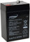 Batterie akku-net au gel de plomb pour : banc elevatoren UPS Notstrom 6 V 5 Ah (remplace également 4 Ah 4,5 Ah), 6 V, Lead-Acid