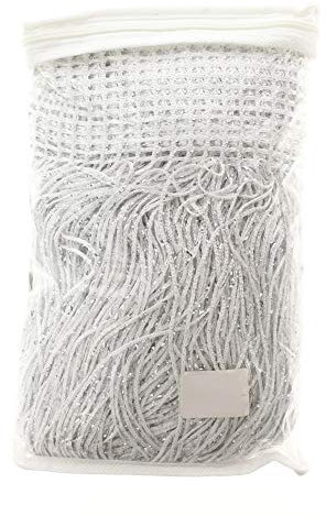 tenda a fili laminata bianca 150X300 interno esterno tende porte finestre millefili glitterata