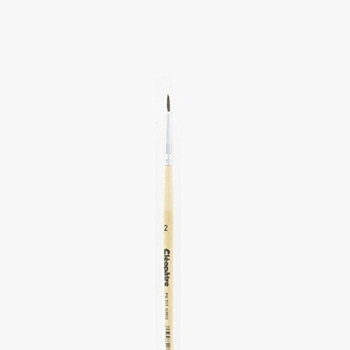 COLLES Pinceau Cleopatre N║2 Petit Gris Melange Bois Fsc Vernis Protecteur