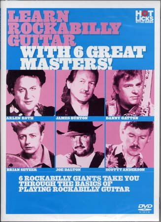 Learn Rockabilly Guitar With 6 Great Masters [DVD]