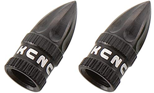 KCNC Ventilkappen Presta French Pair MTB Rennrad Schwarz