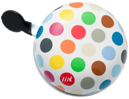 Liix Ding Dong Fahrradklingel Polka Big Dots Mix