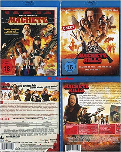 Machete + Machete Kills (Teil 1+2) [Blu-ray Set]
