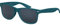 Balinco Lunettes de soleil UV400 CAT 3 CE Rubber - avec charnière à ressort pour femmes et hommes (bleu foncé/vert - smoke)