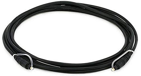 Monoprice S/PDIF (Toslink) Digital Optical Audio Cable - 3.6M (12ft) Molded Strain Relief Connectors