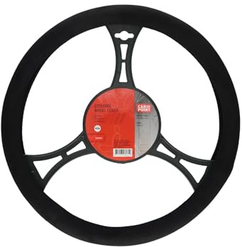 CARPOINT 2510075 Lenkradbezug schwarz