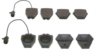 Bosch BP402 - Brake Pads Car Front Axle - 1 Set of 4 Pads
